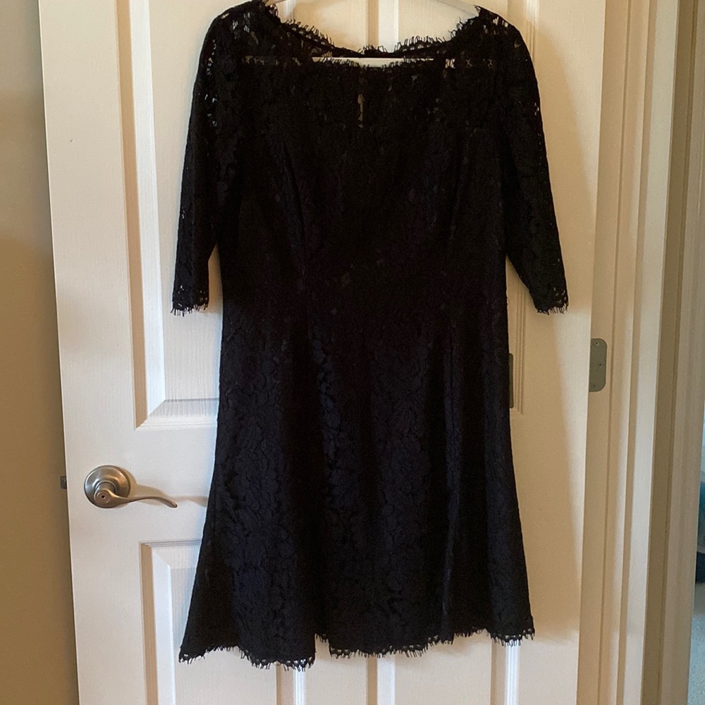 Lace little black dress